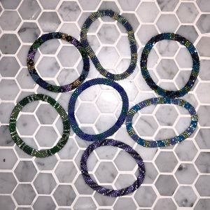 Colored Beaded Bracelets SOLD